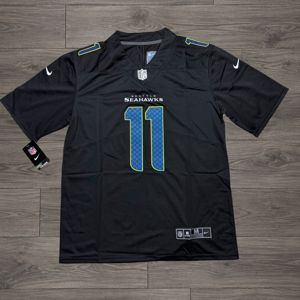 Nike Seattle Seahawks Jaxon Smith-Njigba 11 Jersey Size Medium Black NFL